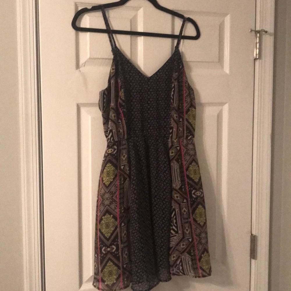 strapless sundress